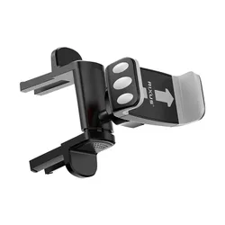 SMARTPHONE MOUNT/TELEPHONE RIXUS UNIVERSAL TO PINCE ROTATION 360- BLACK MOUNTING KIT GRILLE VENTILATION RONDE VOITURE (SOLD INDIVIDUALLY) -RXHW28