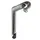 ROAD STEM/MTB TO PLONGEUR 25.4 SILVER L 80 mm FOR HANDLEBAR 25.4 mm (LENGTH PLONGEUR 180 mm)