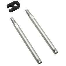 EXTENSION OF VALVE PRESTA CONTINENTAL ALUMINIUM 60 mm (SOLD AS A PAIR CARDED)