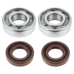 ROULEMENT D'EMBIELLAGE + JOINT 50 A BOITE ARTEK K2 SKF ADAPTABLE DERBI 50 SENDA, GPR/GILERA 50 SMT, RCR (MOTEUR EURO 2 + EURO 3) (KIT 6204 SKF POLYAMIDE C4 + JOINT SPI VITON)