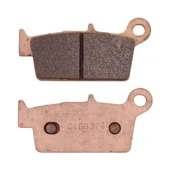 BRAKE PAD SET CL BRAKES FOR GAS GAS 300 EC 2000>2010 REAR/SUZUKI 250 RM 1996>2008 REAR/YAMAHA 250 WR X 2008>2013 REAR, 125 YZ 1998>2002 REAR (1 SET OF 2 BRAKE PADS) (2314 X59 MOTOCROSS SINTERED METAL)
