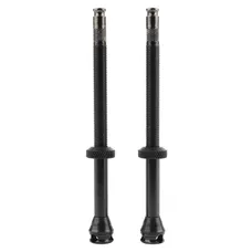 TUBELESS VALVE SCHWALBE CLIK VALVE 80 mm VALVE CORE REMOVABLE (SOLD AS A PAIR CARDED)