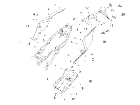 Carrosserie posterieure