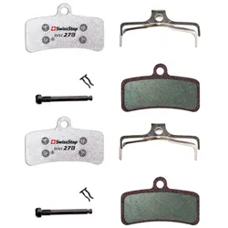 PLAQUETTE DE FREIN VTT SHIMANO XTR M9120 XT M8120/M8020 SLX M7120 SAINT M820/M640/810, TRP, TEKTRO (SWISSSTOP ORGANIC - DISC 27E - PAIR & FAIR)(2 PAIRES) - COMPATIBLE VAE ET MOTO ELECTRIQUE SUR-RON
