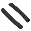BRAKE SHOE MTB NEWTON TYPE SHIMANO AND ADAPTABLE BLACK (1 PAIR CARDED)
