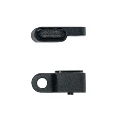 CLIGNOTANT MOTO TAAC FR08 3 LEDS FUME/NOIR FIXATION RETROVISEUR (DIAM 8mm / LONG 46mm / H 13mm) (PAIRE) QUALITE PREMIUM -HOMOLOGUE ECE