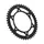 ADAPTABLE MOTORCYCLE REAR SPROCKET YAMAHA 600 XJ6 N DIVERSION 2009>2016 520 46 DTS STEEL BLACK (DIAMETER 130/150/10.5) -JT SPROCKETS
