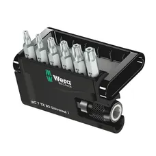 SET OF END CAP WERA BIT CHECK 7 TORX TX BO 1/4 (SET 7 PIECES) -BRAND GERMAN FOR THE WORKSHOPS