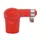SPARK PLUG CAP P2R RUBBER WATERPROOF RED