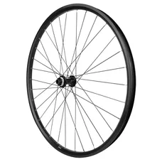TREKKING WHEEL/CARGO/E-BIKE/LONGTAIL CENTERLOCK THRU AXLE 700 X 35 - 28" KARGO L HUB SHIMANO DEORE M475 FRONT BLACK (REINFORCED) RIM 25C 32 SPOKES STEEL -WEIGHT MAX 225 kg