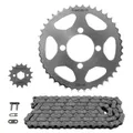 KIT CHAINE ADAPTABLE HONDA 125 CBR R 2004>2010 428 15x42 (DEMULTIPLICATION ORIGINE) -SUPERSPROX