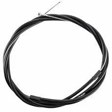 TRANSMISSION FREIN FIBRAX FCB NOIR/CABLE INOX POUR ROUTE AVEC EMBOUTS DE GAINE (VENDU A L UNITE)