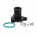 FITTING OF COOLANT HOSE OF CYLINDER HEAD 50CC GEARED MOTORCYCLE TOP PERF FOR DERBI 50 SENDA 2006>, GPR 2006>/GILERA 50 SMT 2006>, RCR 2006> (ENGINE PIAGGIO EURO 3, 4) (FOR CYLINDER HEAD 22052)