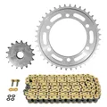 KIT CHAINE ADAPTABLE SUZUKI 1300 GSX R HAYABUSA 1999>2007 530 17x40 (DIAM COURONNE 120/140/10.5) (DEMULTIPLICATION ORIGINE) -AFAM