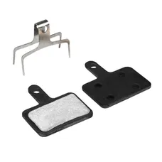 DISC BRAKE PAD SET MTB SHIMANO DEORE M515,M525,M495,M475,M465,M486 AND TEKTRO (FIBRAX SEMI-METAL) (PAIR CARDED WITH 1 LINGETTE NETTOYANT DISC) COMPATIBLE