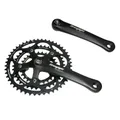 ROAD CRANKSET STRONGLIGHT 9/10-SPEED IMPACT BLACK 172.5 mm 48-38-28 COMPATIBLE 8-SPEED (AXLE SQUARE TAPER 115 mm)