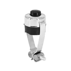 BOUTON AVERTISSEUR/KLAXON CYCLO VINTAGE EN ACIER CHROME POUR GUIDON D.22 mm -SELECTION P2R