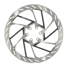 BRAKE DISC MTB 6 HOLES SRAM HS2 200 mm SILVER (BORD ARRONDI)