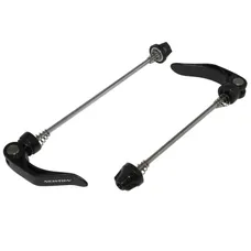 QUICK RELEASE OF ROAD WHEEL FRONT + REAR NEWTON BLACK MTB/ROAD (COMPATIBLE HANGER LARGE ON FRAME CARBON) (KIT 2 PIECES)