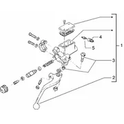 Pieces composant le guidon