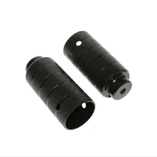 REPOSE PIED BMX ALUMINIUM DIAMETER 45 mm BLACK L100MM FOR AXLE OF 3/8 (PAIR)