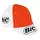 VINTAGE CYCLING CAP BIC WHITE/ORANGE