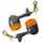 CLIGNOTANT 50 A BOITE ADAPTABLE DERBI 50 SENDA 1995> / BETA 50 RR ORANGE/CARBONE (PAIRE) -REPLAY