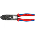PINCE A SERTIR UNIVERSELLE PRO KNIPEX COMPACT PRECIFORCE 230mm AVEC POIGNEE ERGONOMIQUE POUR COSSES ET CONNECTEURS ISOLES (97 21 215) -MADE IN GERMANY