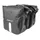DOUBLE BICYCLE PANNIER NEWTON BLACK EFFET CARBON 25L MOUNTING KIT SANGLES VELCRO ON CARRIER (56X30X15CM) FERMETURE PLIANT ANTI-PLUIE