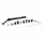 AXE TRAVERSANT / BLOCAGE RAPIDO ROUE ROUTE AVANT LG 105mm M12x100 COMPATIBLE TOUT FILETAGE