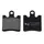 BRAKE PAD SET NEWFREN FOR SUZUKI 250 BURGMAN 1996>2006 FRONT/SYM 125 JOYMAX 2016> FRONT/YAMAHA 1300 FJR 2006> FRONT/KAWASAKI 250 EPSILON 2002> FRONT (FD0264BE) (ELITE ORGANIC)