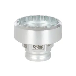 OUTIL PRO DEMONTE BOITIER PEDALIER CYCLUS POUR SHIMANO HOLLOWTECH2 + DISQUE CENTERLOCK EXTERNE / CAMPAGNOLO ULTRA-POWER TORQUE / SRAM GXP SN.16I (DIAM 42,3 mm 16 CANNELURES) - COMPATIBLE SNAP.IN