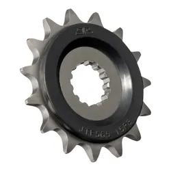 PIGNON MOTO ADAPTABLE CF MOTO 650 MT 2021>2023, / KAWASAKI Z650 2017> / SUZUKI SV 650 2016> 520 15 DTS RB RUBBER (RENFORT CAOUTCHOUC - ANTI BRUIT) -JT SPROCKETS
