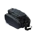 BAG REAR BICYCLE RACKTIME ODIN BLACK MOUNTING KIT CARRIER (L 37 cm X L 24 cm X H 24 cm) - COMPATIBLE SYSTEM RACKTIME SNAPIT (WITH SACOCHES SIDE RABATABLES)
