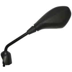 ADAPTABLE REAR-VIEW MIRROR PIAGGIO 125-250-300 X7 2008>/GILERA 125-300-500 NEXUS 2008>/APRILIA 125-300 SR MAX 2011> LEFT BLACK (CE APPROVED) -P2R