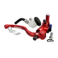 BRAKE MASTER CYLINDER MOTORCYCLE UNIVERSAL VOCA RACING RADIAL FRONT RED (WITH PISTON OF 17,5 mm)
