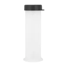 DOSEUR/EPROUVETTE POLINI GRADUE TRANSPARENT POUR MELANGE 100ml AVEC BOUCHON (121.100) (VENDU A L'UNITE)