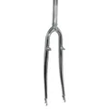 TREKKING FORK 700X35 RIGIDE CINTREE STEEL CHROME-PLATED WITH TASSEAUX PIVOT THREADED (255/160 mm) 1"-22,2 INNER/CONE 26.4 mm