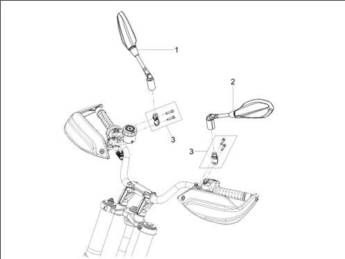 Rétroviseur/s