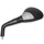 ADAPTABLE REAR-VIEW MIRROR MBK 50 NITRO 2000>2016/YAMAHA AEROX 1997>2000 BLACK/GREY LEFT (CE APPROVED) -VICMA