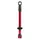TUBELESS VALVE PRESTA NEWTON COLORI RED 47 mm 4 HOLES FOR DIFFUSION PREVENTIF (SOLD INDIVIDUALLY) - SUPPLIED WITH REMOVAL TOOL VALVE CORE