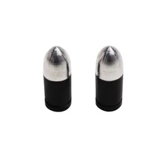 CAP OF VALVE SCOOTER/MOPED REPLAY VS OBUS BLACK (PAIR)