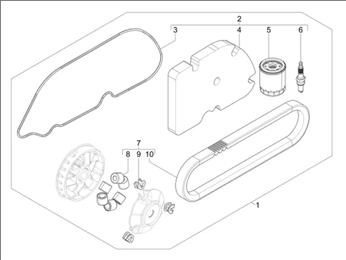 Complete wear and maintenance kit
