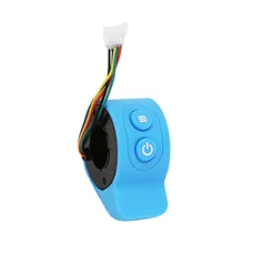 CONTROL/GACHETTE ACCELERATEUR FOR SCOOTER CECOTEC OUTSIDER, BONGO SERIE TO BLUE TURQUOISE (WITH BOUTON OF DEMARRAGE) -P2R SELECTION