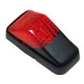 FEU ARRIERE 50 A BOITE/MOTO TYPE HONDA XR ROUGE/NOIR (L 102mm - l 54mm - H 45mm) -REPLAY-**