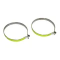 PINCE PANTALON P2R STEEL CHROME-PLATED WITH BANDE REFLECHISSANTE (PAIR)