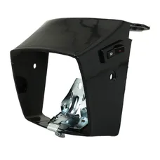 CAPOT PHARE/PROJECTEUR CYCLO ADAPTABLE PEUGEOT 103 MVL, VOGUE NOIR (AVEC PATTE ET RESSORT) -SELECTION P2R
