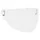 HELMET VISOR ADX FOR OPEN-FACE AJ020 TRANSPARENT