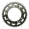 ADAPTABLE 50CC GEARED MOTORCYCLE REAR SPROCKET MBK 50 X-LIMIT 2003>2006/YAMAHA 50 DTR 2003>2006 420 48 DTS STEEL (BORE 10 5 mm) -SUPERSPROX