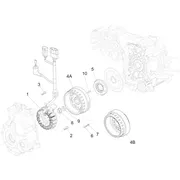 Volant magnetique